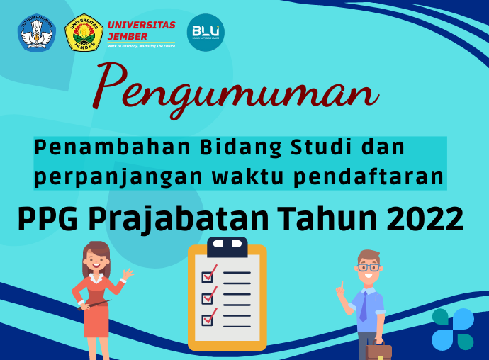 Pengumuman Perpanjangan PPG Prajabatan dan Penambahan Bidang Studi